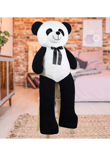 Ayıcı Oyuncak 140 cm Papyonlu Panda (%100 Yerli)