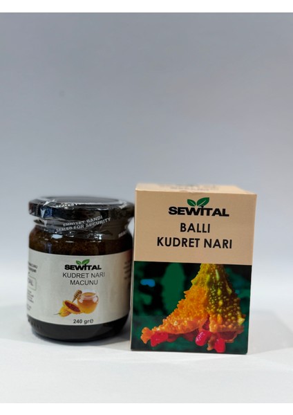 Sewital Ballı Kudret Narı Macunu 240 gr