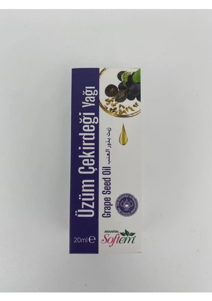 Üzüm Çekirdeği Yağı 20 ml