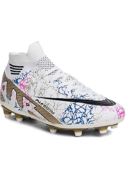 Potinonline Laliga 565 Çocuk Renkli Çoraplı Krampon modelleri