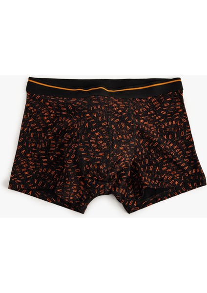 3'lü Boxer Seti Slogan Baskılı Pamuklu fiyatları