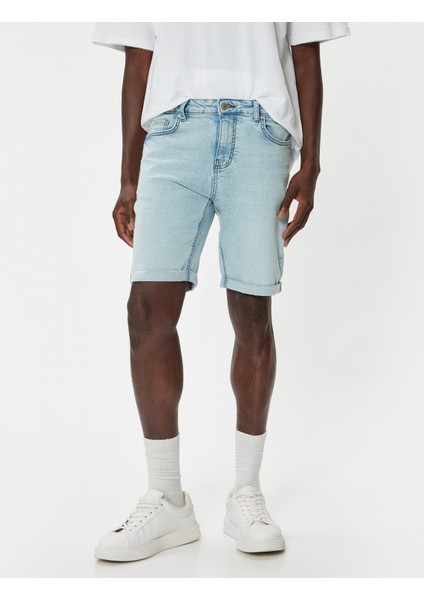 Oversize Kot Şort Bermuda Cep Detaylı Pamuklu modelleri