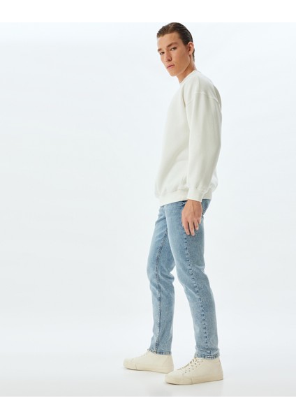 Slim Fit Kot Pantolon - Brad Jean