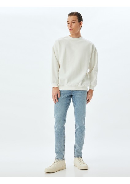 Slim Fit Kot Pantolon - Brad Jean