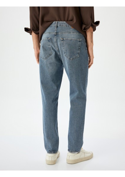 Tapered Fit Kot Pantolon - Joe Jean