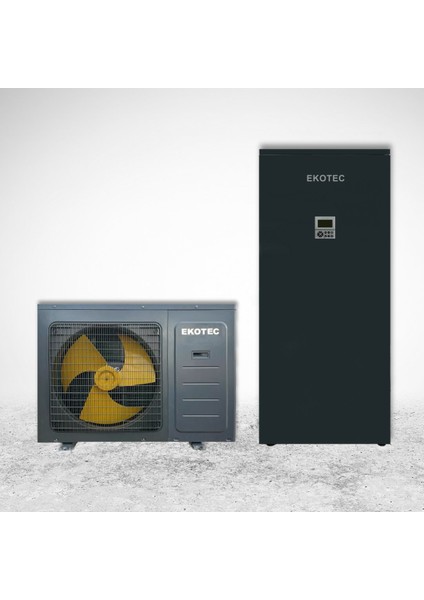 ETHI-12M Eko Tower Monoblok Dc Inverter Hava Kaynaklı Isı Pompası