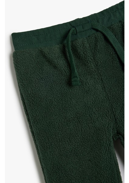 Beli Bağlamalı Basic Polar Jogger Eşofman Altı modelleri