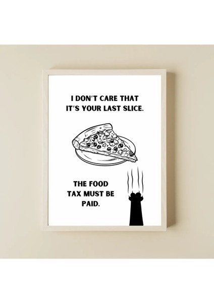 Çerçeveli , Kedili Poster, Pinterest Minimal Duvar Dekorasyonu fiyatları