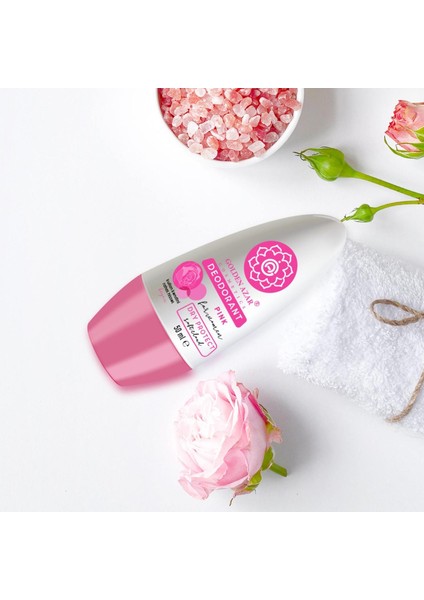 Pink For Women 50 ml Roll On Deodorant Gün Boyu Ferahlık