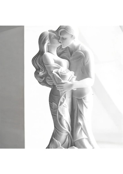 Romantik Çift Heykeli & Biblosu 11 x 5 cm – Özel Tasarım Aşkın Simgesi - Sevgili Biblo fiyatları