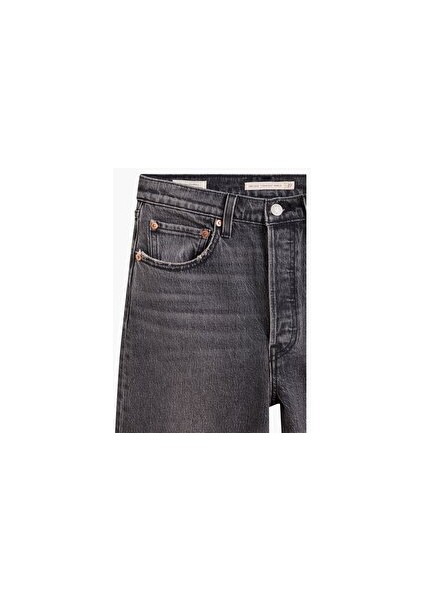 Ribcage Straight Ankle Kadın Jean Pantolon - Well Worn