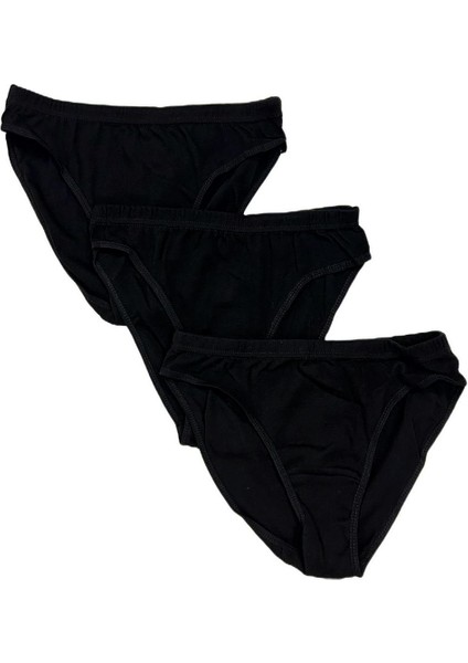 3'lü Paket Compact Penye Elastan Pamuk Kadın Külot fiyatları