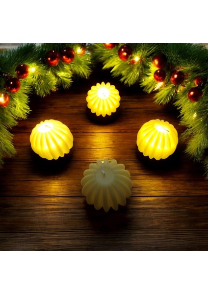 Vıp Kalite 12 Adet Yılbaşı Noel Mumu LED Işıklı Mum Pilli Gün Işığı Mum 3 Yılbaşı Mumu Süsleri LED fiyatları