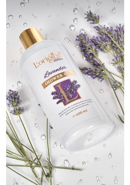 Lavanta Özlü Duş Jeli (400ml) ve Vücut Spreyi (125ml) Birlikte Cildiniz Nefes Alsın