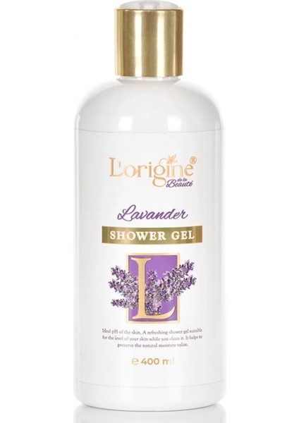 Lavanta Özlü Duş Jeli (400ml) ve Vücut Spreyi (125ml) Birlikte Cildiniz Nefes Alsın