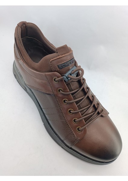 Kahverenk Hakiki Deri Kauçuk Taban Erkek Ayakkabı fiyatları