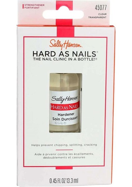 Hard As Nails Hardener Clear .3ml