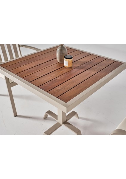 Venüs Wood Dört Kişilik Bahçe Masa Takımı fiyatları