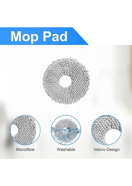 Ecovacs Deebot X2 Omni Robot Süpürge Yedek Parçaları Ana Yan Fırça Hepa Filtreleri Paspas Pedleri Toz Torbaları (Yurt Dışından) indirimleri