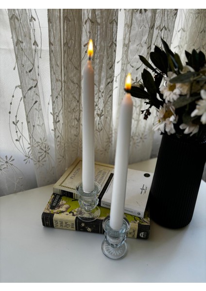 2'li Klasik Şamdan Mum fiyatları