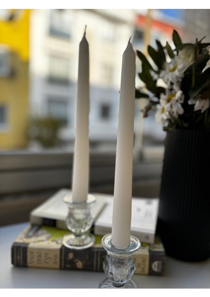 2'li Klasik Şamdan Mum modelleri