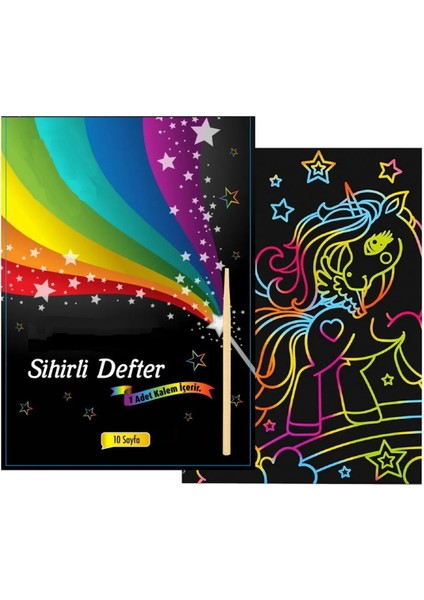 Sepeti Sihirli Defter A4 10 Yp.