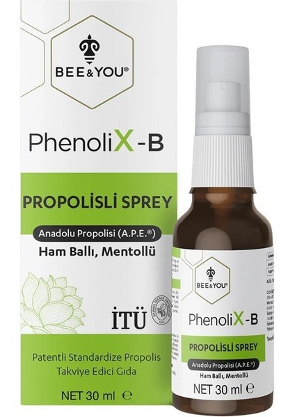 Bee & You Phenolix-B Propolisli Sprey 30 ml