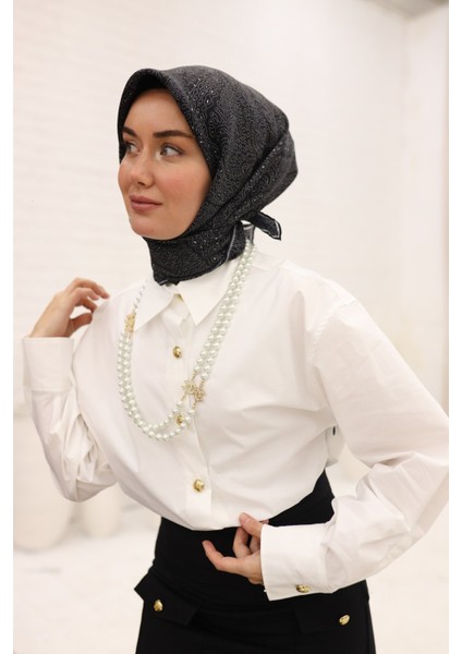 Twill Ipek Eşarp 11450-01