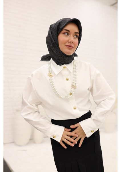 Twill Ipek Eşarp 11450-01