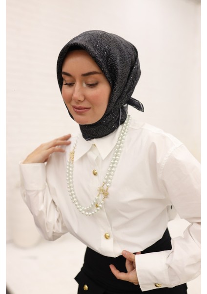 Twill Ipek Eşarp 11450-01