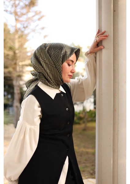 Twill Ipek Eşarp 11447-13