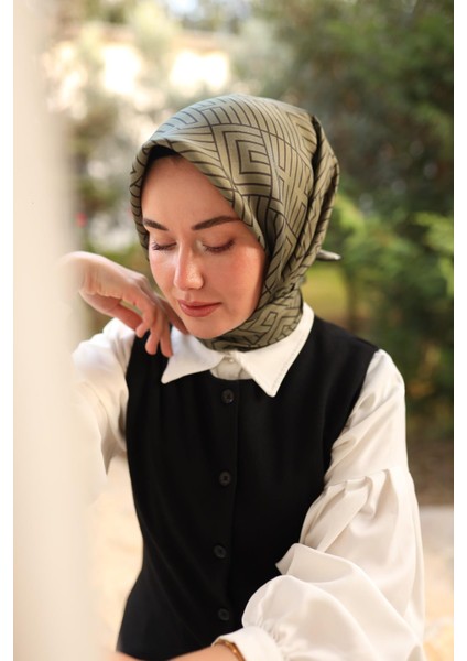 Twill Ipek Eşarp 11447-13