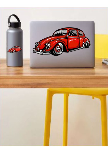 Vos Vos Nostalji Klasik Araba Sticker Araba Oto Motosiklet Sticker 00657 fiyatları