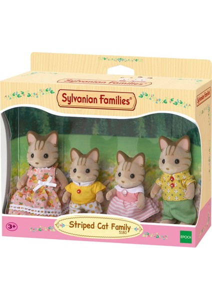 Sylvanian Families Çizgili Kedi Ailesi 5180 modelleri