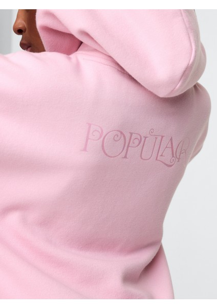 Kız Çocuk Pembe Wicked Gap Logo Vintage Soft Sweatshirt Elbise fırsatları