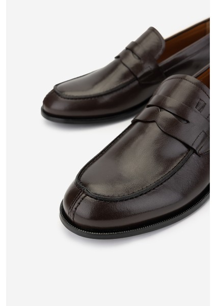 Erkek Deri Fındık Loafer Ayakkabı 537 3565 Erk Ayk Sk24-25 Fındık modelleri