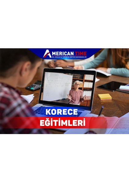 American Time Korece Eğitimleri - Birebir Online Dil Eğitimi - 50 Ders