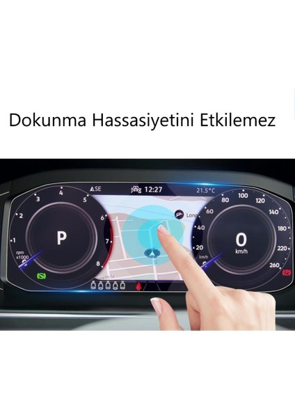 Toyota Land Cruiser Prado Ekran Koruyucu 12.3 Inç Gösterge