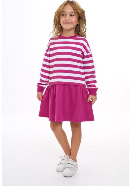 Kız Çocuk Çizgili Elbise fiyatları