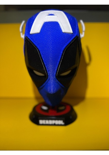 Captainpool Deadpool Maske Mıknatıslı Plastik Maske