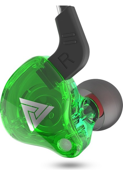 Qkz Ak6 Evrensel 3.5 mm Hifi Spor Için Mikrofon Kulaklık (Yurt Dışından)