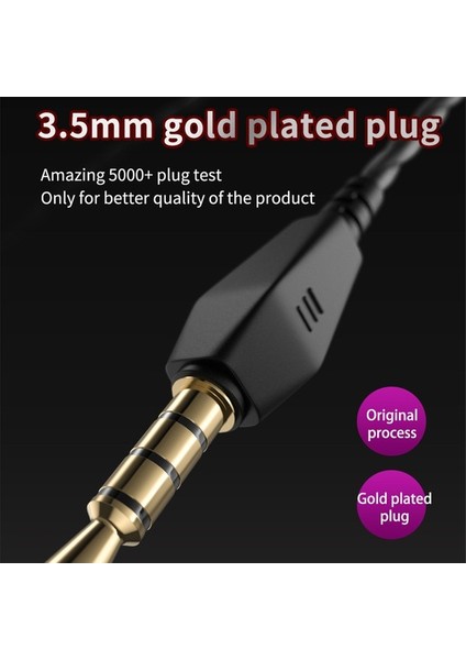 Qkz Ak6 Evrensel 3.5 mm Hifi Spor Için Mikrofon Kulaklık (Yurt Dışından) fırsatları
