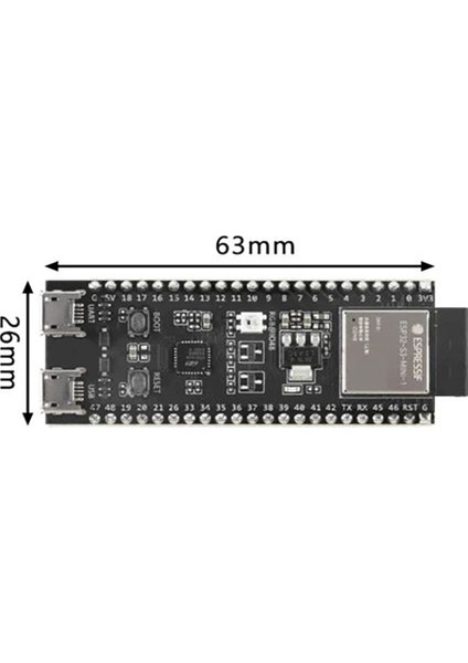 ESP32-S3-DEVKITM-1 Geliştirme Kartı Wifi Ble Modülü