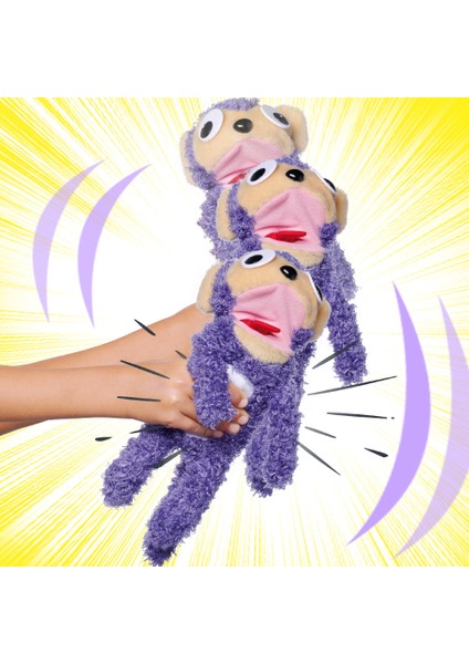 Screamerz Sesli Peluş Çılgın Maymun