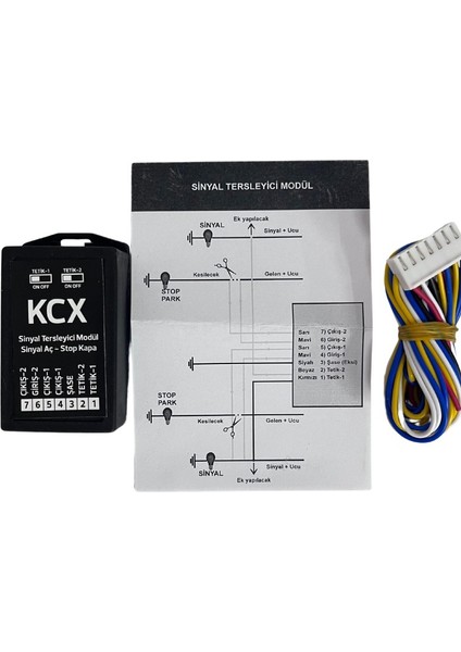 Sinyal Tersleyici Modül ve Park Parkların Ters Çalıştıran Ikaz Modülü