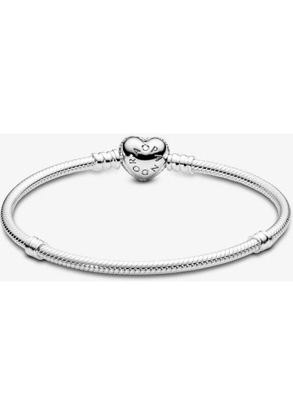 Pavé Kalp Klipsli Bileklik 590727CZ-18CM modelleri