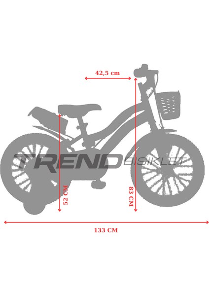 Trendbike Vento 20 Jant Bisiklet 6-10 Yaş Kız Çocuk Bisikleti Siyah-Fuşya 20.404-S-F