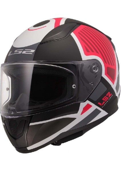Rapıd 2 Grıd Mat Beyaz-Kırmızı Kask - 3xl