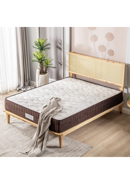 Full Ortopedik Super Bamboo Yaylı Yatak (21Cm) 150X200
