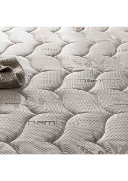 Full Ortopedik Super Bamboo Yaylı Yatak (21Cm) 150X200